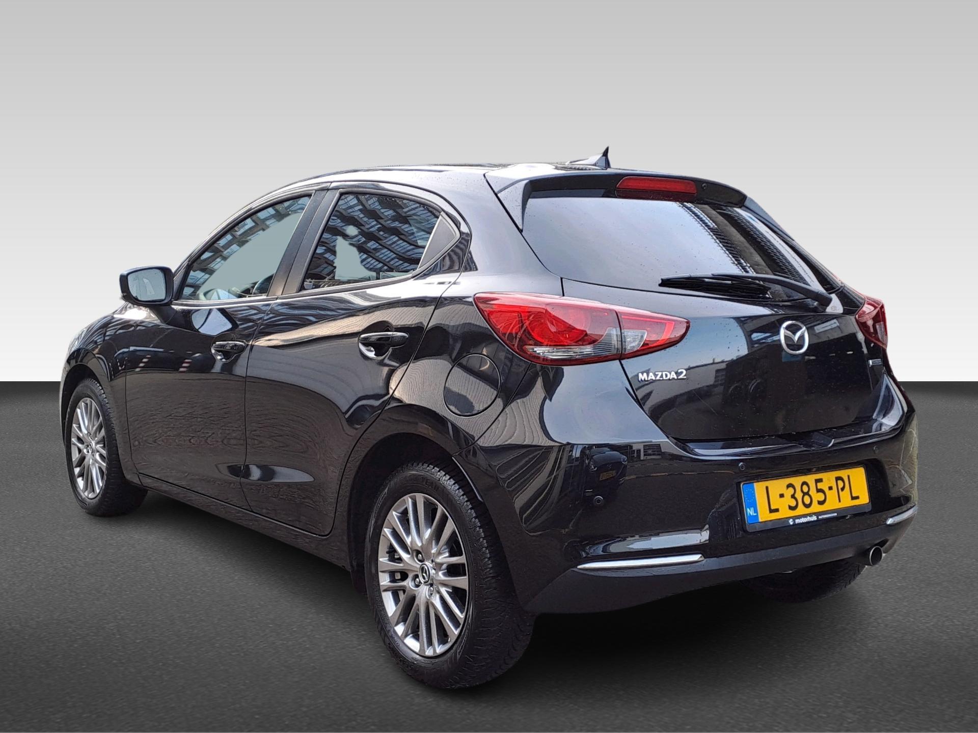 Mazda 2 1.5 SKYACTIV-G 90PK LUXURY NAVI CAMERA HUD LED ECC NAP - Afbeelding 3