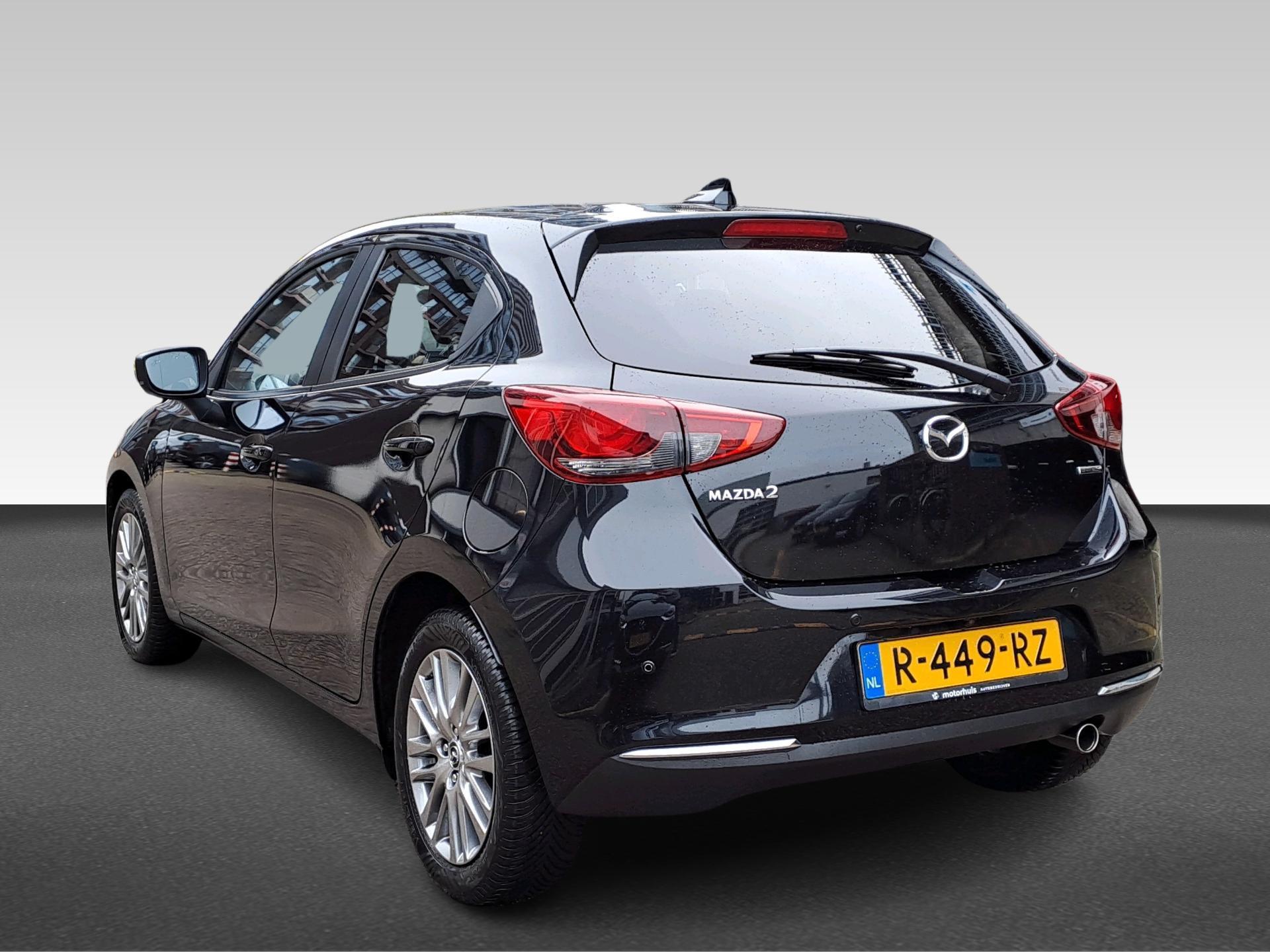 Mazda 2 1.5 SKYACTIV-G 90PK LUXURY NAVI CAMERA HUD LED ECC NAP - Afbeelding 3