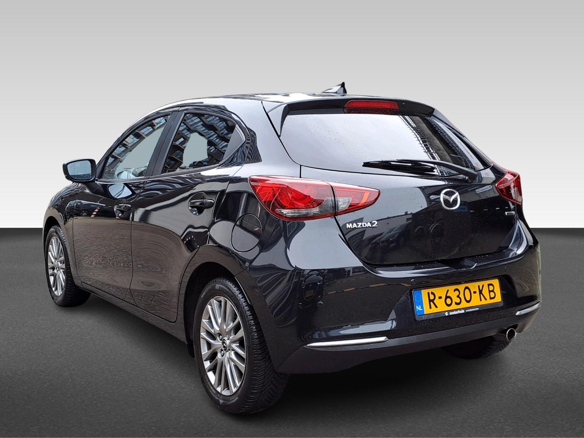 Mazda 2 1.5 SKYACTIV-G 90PK LUXURY NAVI CAMERA HUD LED ECC NAP - Afbeelding 3