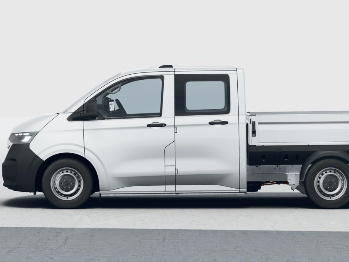 Volkswagen Bedrijfswagens e-Transporter Pick-up Dubbele Cabine L2 Elektromotor 160 kW (218 pk) 350 - Afbeelding 2