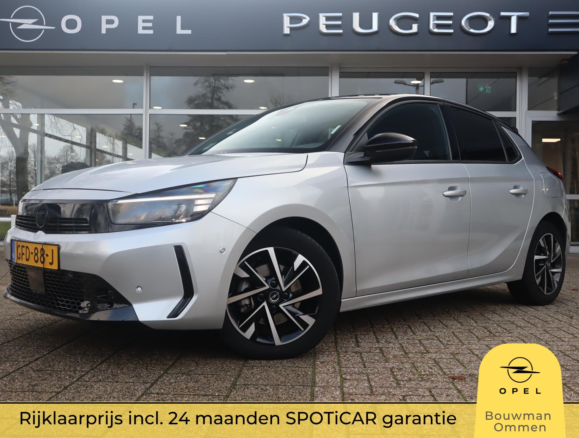 Opel Corsa GS 1.2 Turbo Hybrid 110pk eDCT automaat, Rijklaarprijs, Navigatie Camera Climate control