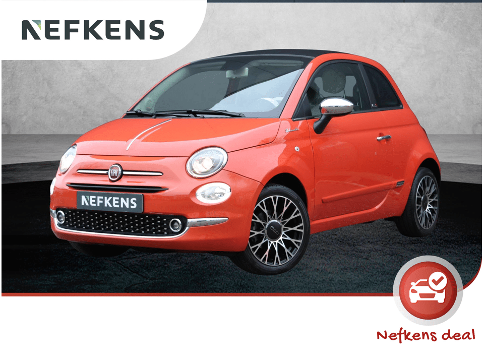 Fiat 500C 1.0 Hybrid Dolcevita Cabrio - Afbeelding 1