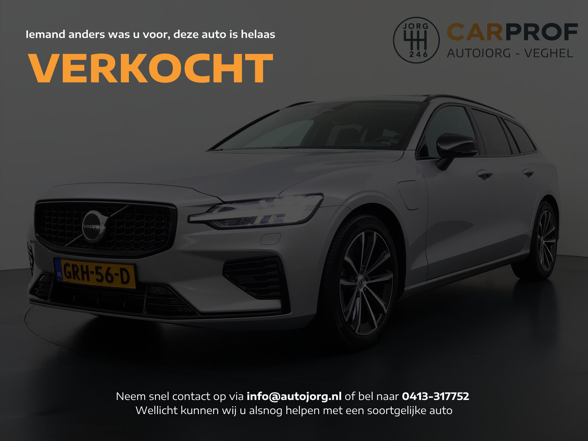 Volvo V60 2.0 T6 Plug-in hybrid AWD Ultra Dark