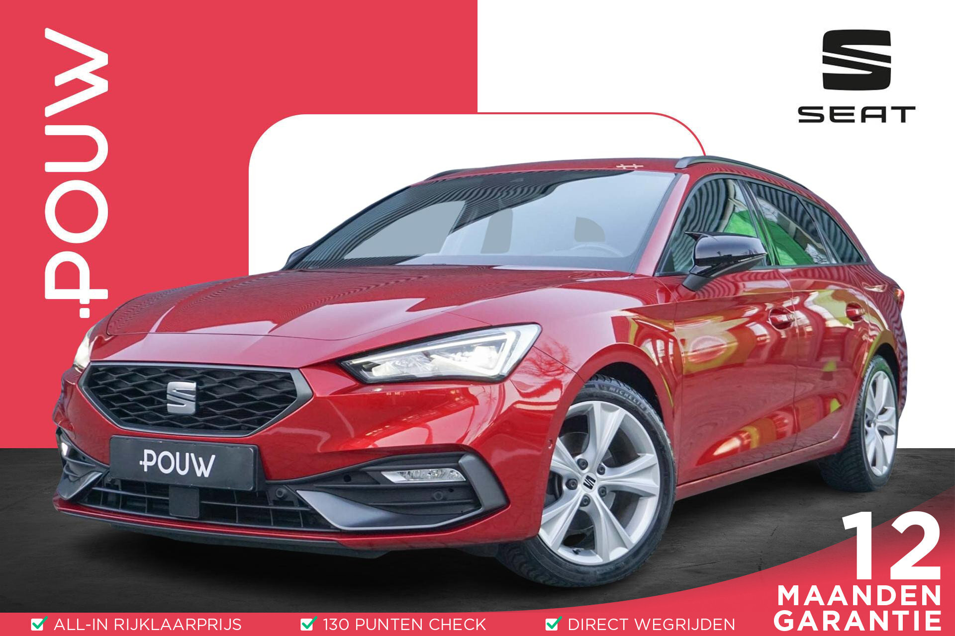 SEAT Leon Sportstourer 1.0 eTSI 110pk DSG FR Business Intense