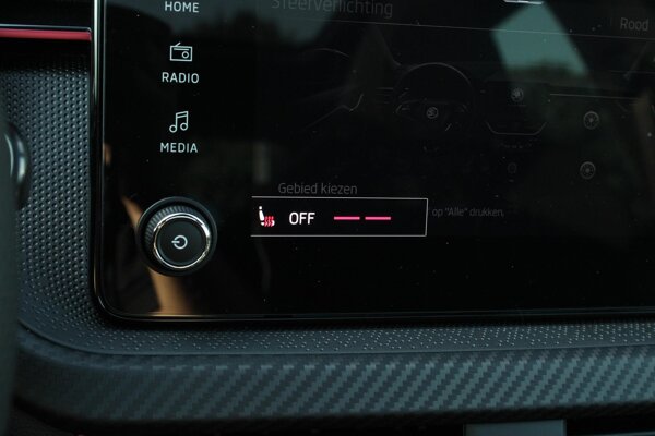 voorstoelen verwarmd