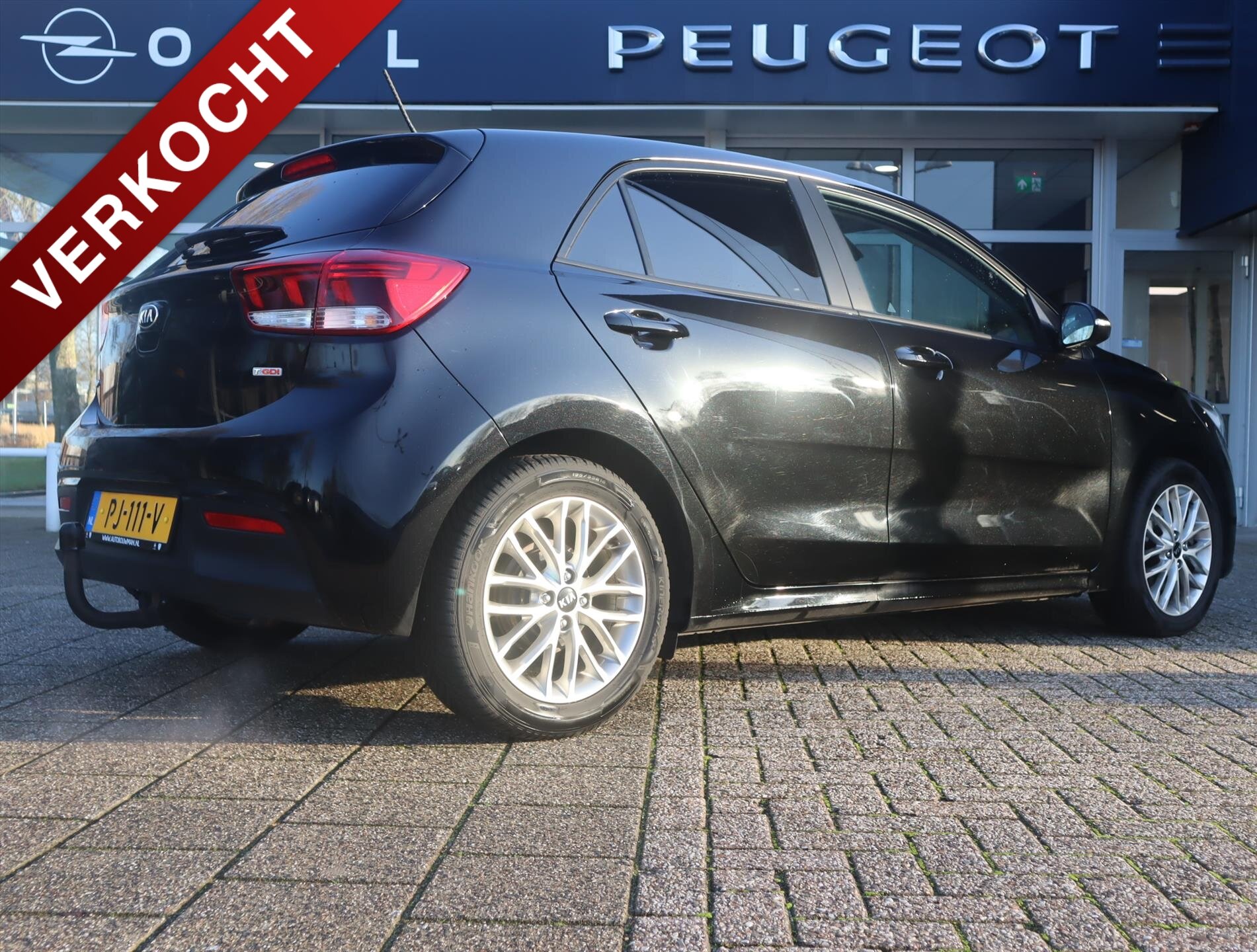 Kia Rio Dynamic Line 1.0 T-GDI EcoDynamics 120pk, Rijklaarprijs, Navigatie DAB+ Camera Trekhaak Keyless Entry & Start