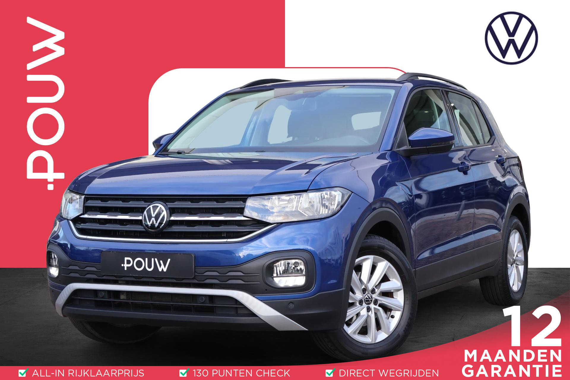 Volkswagen T-Cross 1.0 TSI 95pk Life