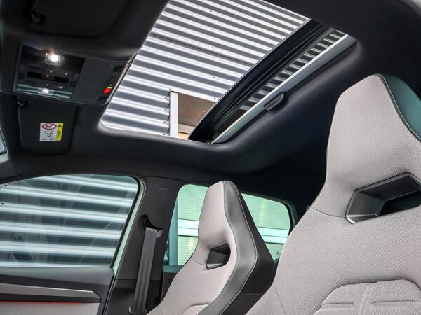 elektrisch glazen schuif-/kanteldak