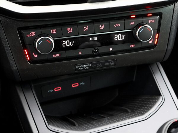 voorstoelen verwarmd