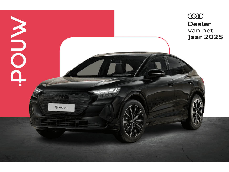 Audi Q4 e-tron Sportback 45 quattro 286pk S Edition Competition 82 kWh - Afbeelding 1