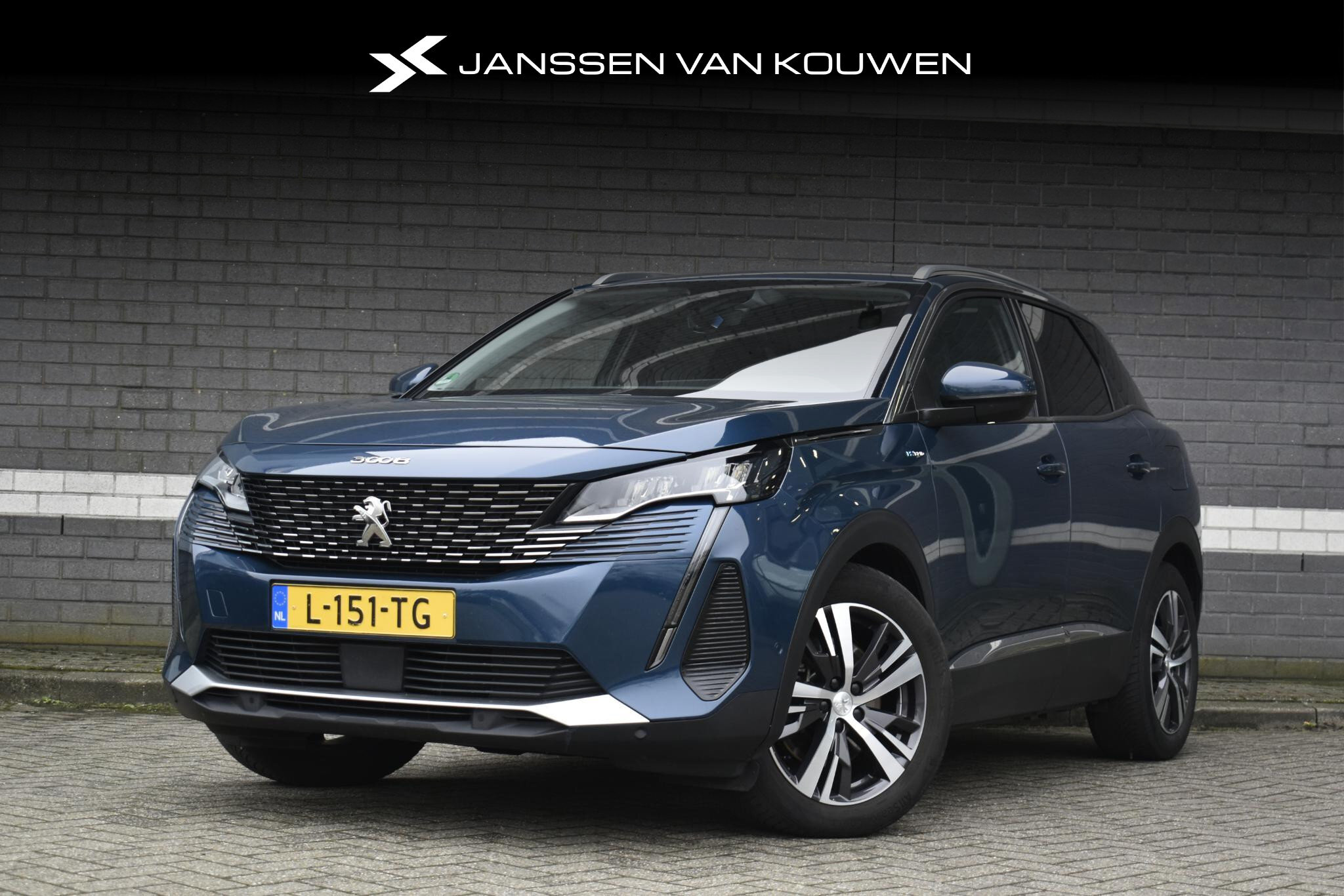 Peugeot 3008 1.6 HYbrid 225 Blue Lease Allure