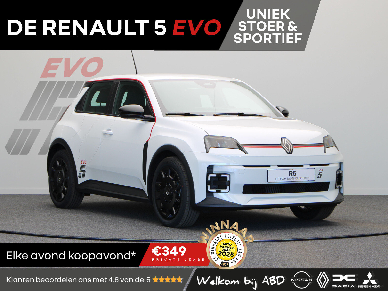 Renault 5 EVO Urban Range 120pk 40 kWh - Afbeelding 1