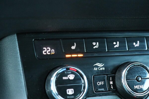 voorstoelen verwarmd