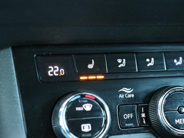 voorstoelen verwarmd