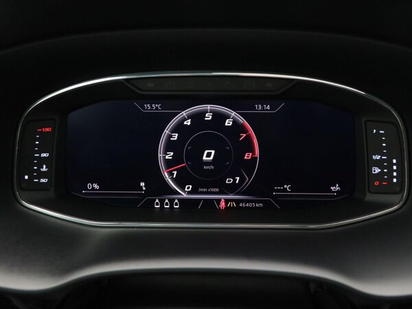 volledig digitaal instrumentenpaneel