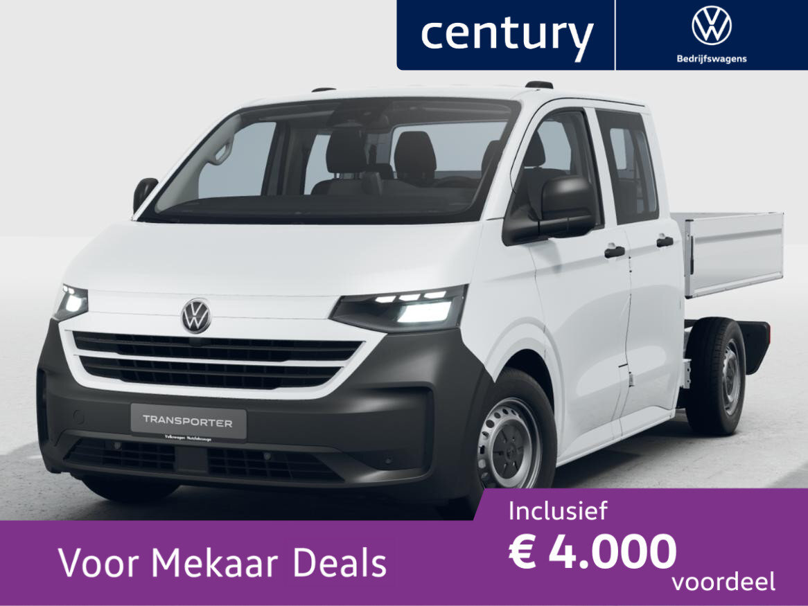 Volkswagen Bedrijfswagens Transporter Pick-up Dubbele Cabine L2 2.0 TDI 110 kW (150 pk) EU6 3500