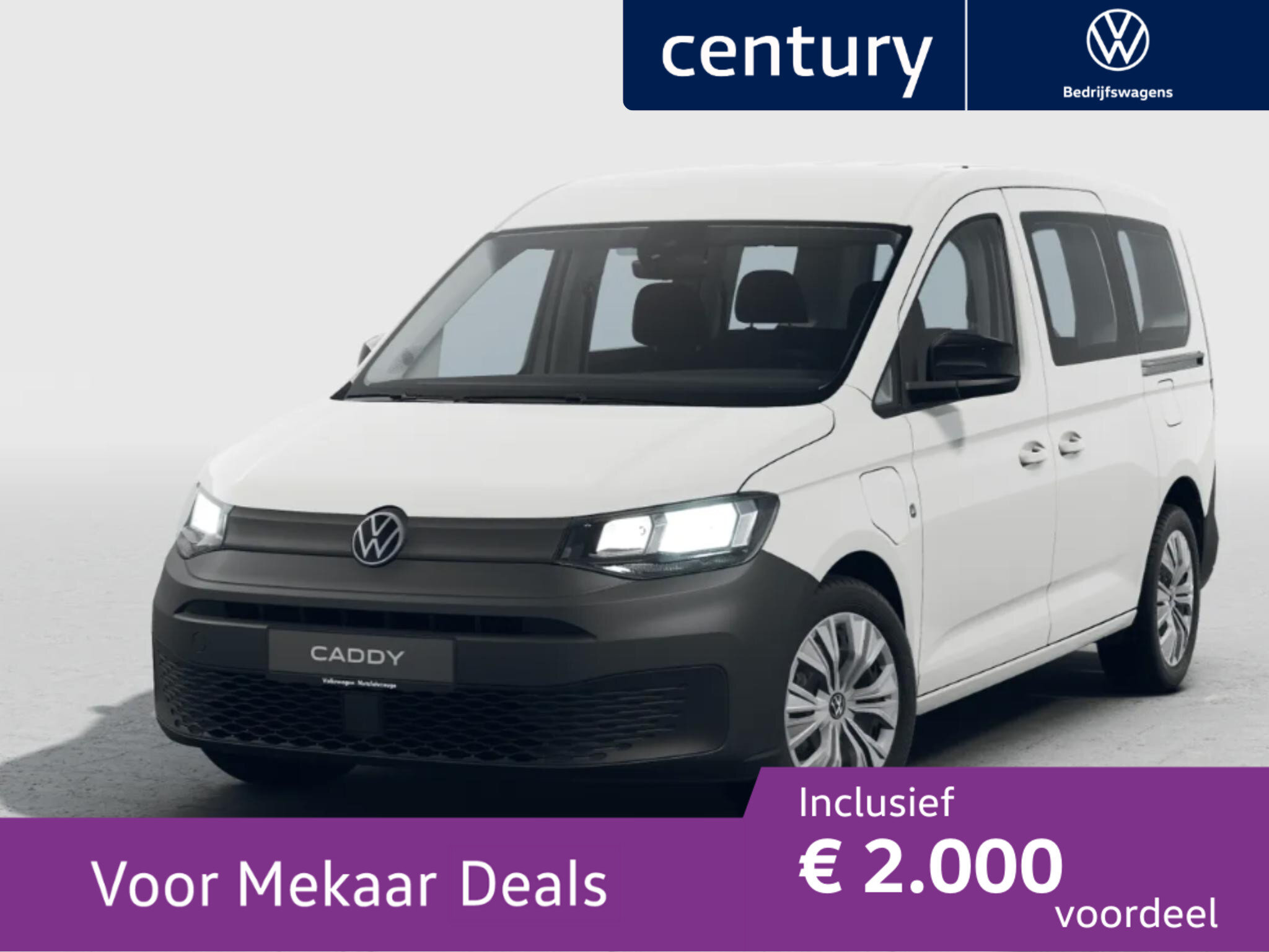 Volkswagen Bedrijfswagens Caddy Kombi Maxi 1.5 eHybrid EU6 85 kW (115 pk) 2970 mm