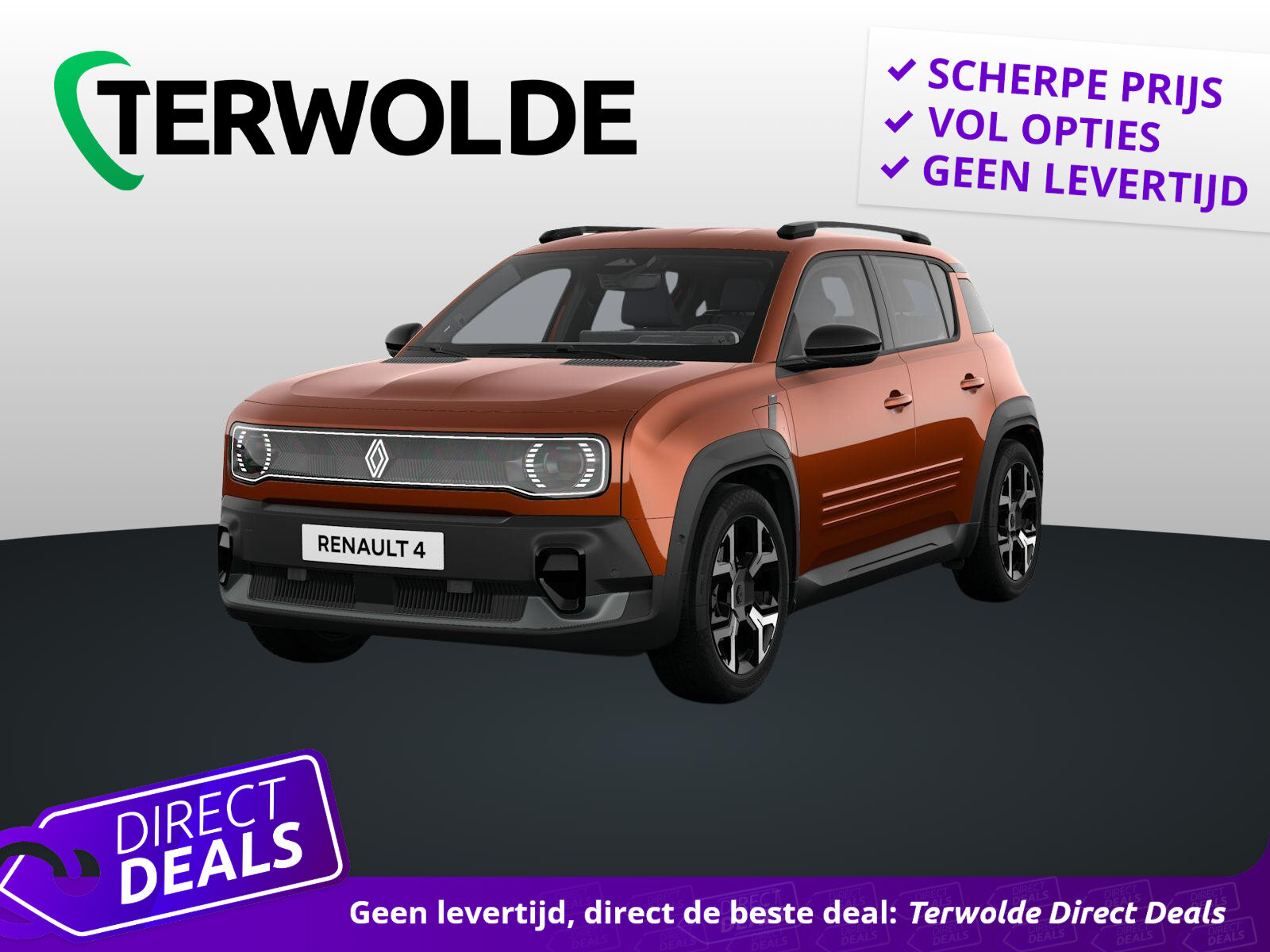 Renault 4 comfort range techno 52 kWh