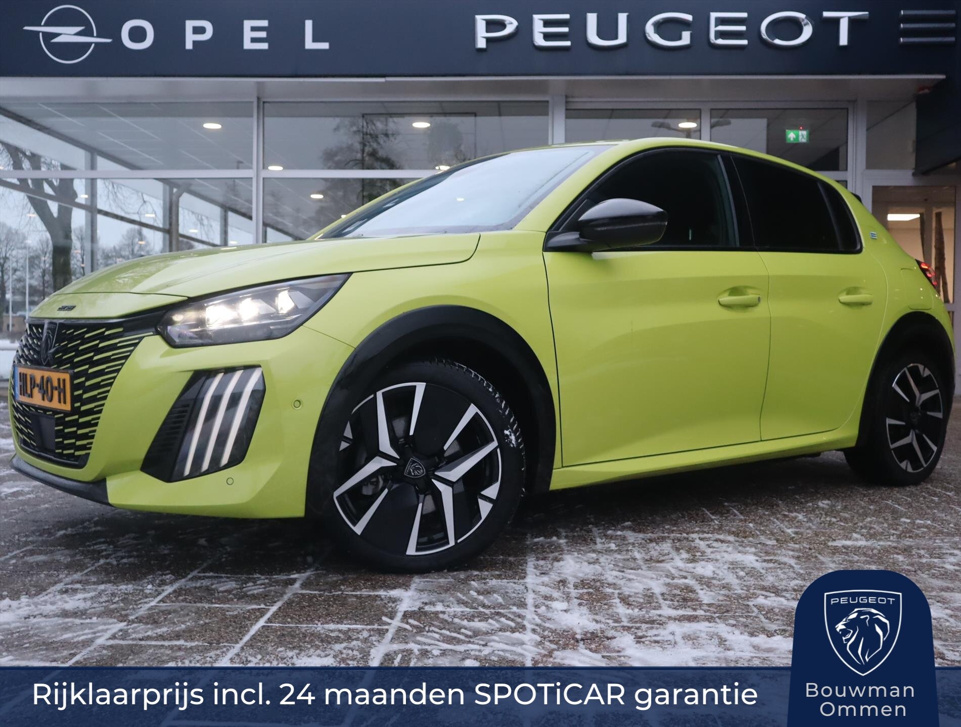 Peugeot e-208 GT EV 51kWh 156pk, Rijklaarprijs, Alcantara bekleding Stoelverwarming Adaptieve cruise control 360° Camera