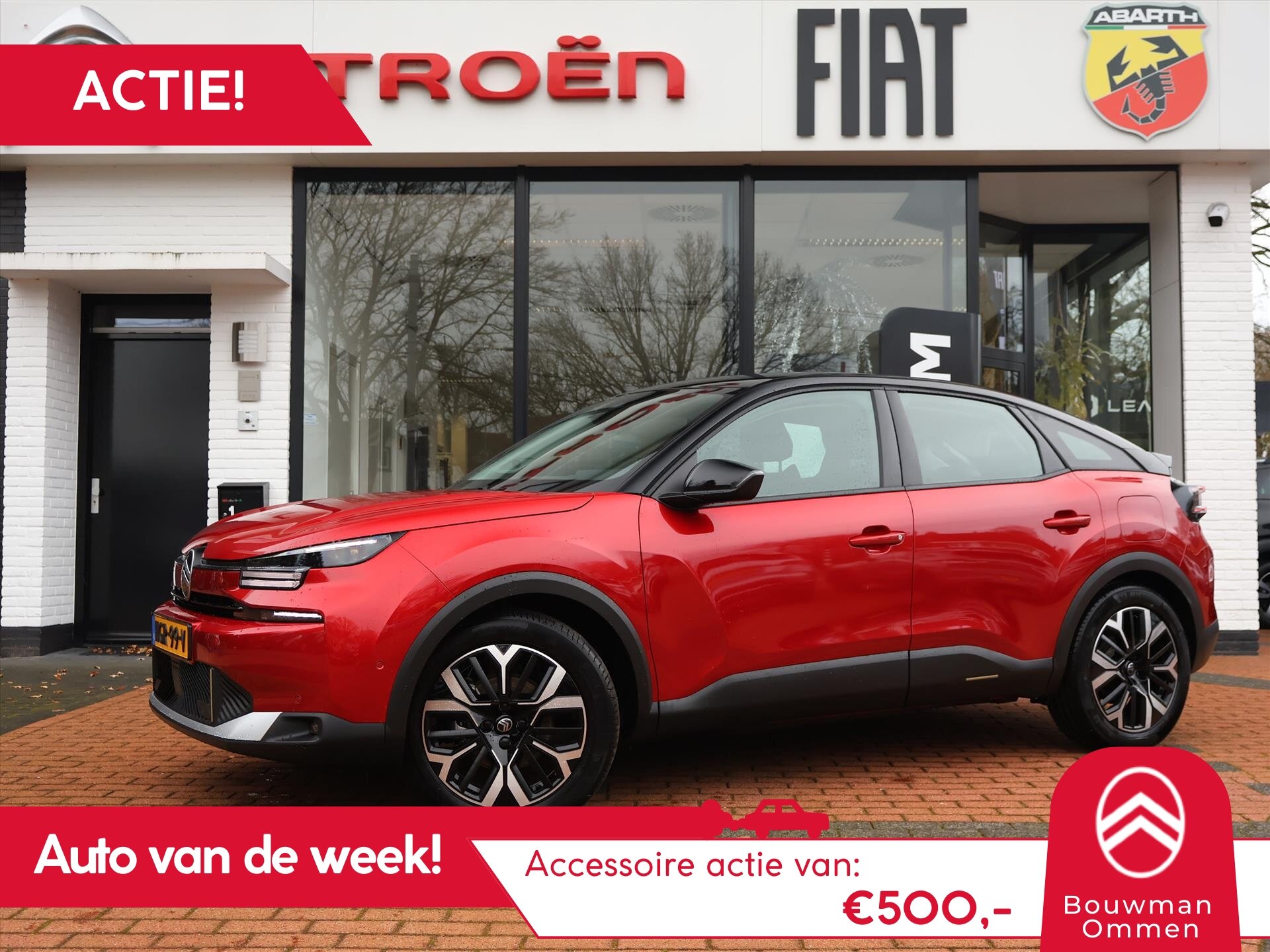 Citroën Ë-C4 *Auto van de Week!* EV Extended Range 156PK 54 kWh Business, Rijklaarprijs | Stoelverwarming | Camera | Navigatie | DAB+