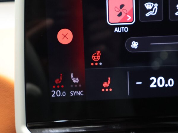 voorstoelen verwarmd