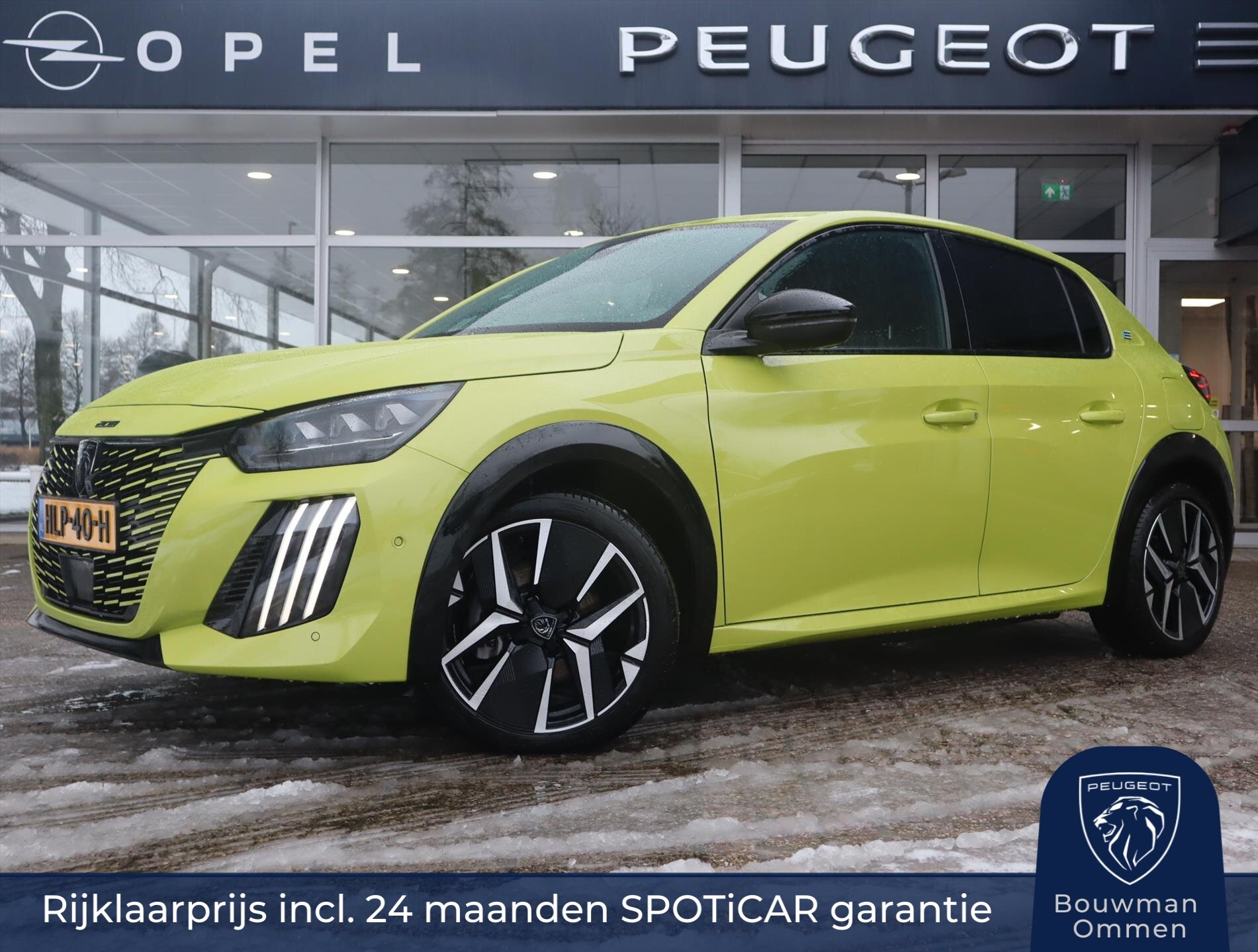Peugeot e-208 GT EV 51kWh 156pk, Rijklaarprijs, Alcantara bekleding Stoelverwarming Adaptieve cruise control 360° Camera