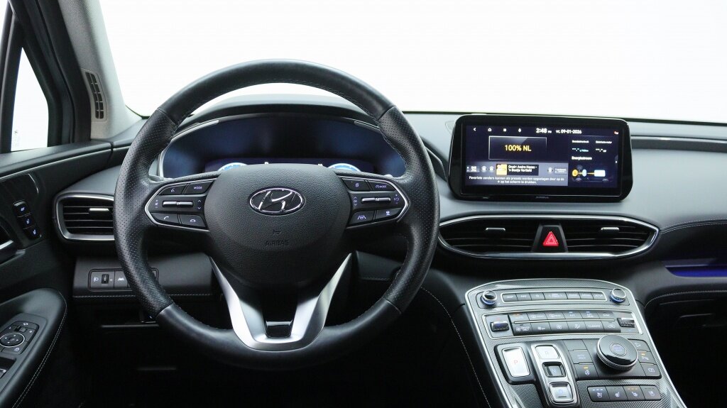 Hyundai Santa Fe 1.6 T-GDI HYBRID Premium 7-ZITS | Afn. Trekhaak | Leder | - Afbeelding 3
