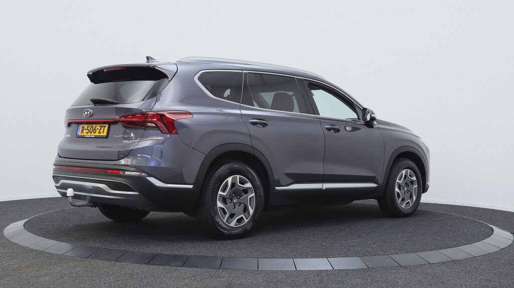 Hyundai Santa Fe 1.6 T-GDI HEV Comfort Smart 7- ZITS | Afn. Trekhaak | Leder | - Afbeelding 2