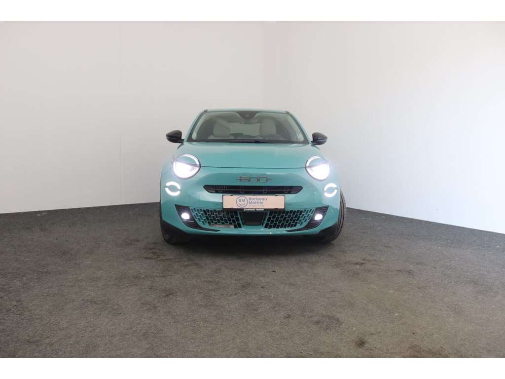 Fiat 600 LA PRIMA HYBRID 136PK *LEDER*DAB*GPS*CAMERA SENSOR v - Afbeelding 2