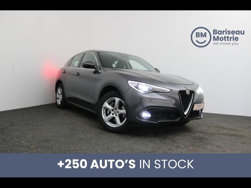 Alfa Romeo Stelvio Super 2.2D AUTOMAAT *LEDER*MEMORY SEATS*DAB*GPS*CAMERA SENSOREN*CARPLAY* v