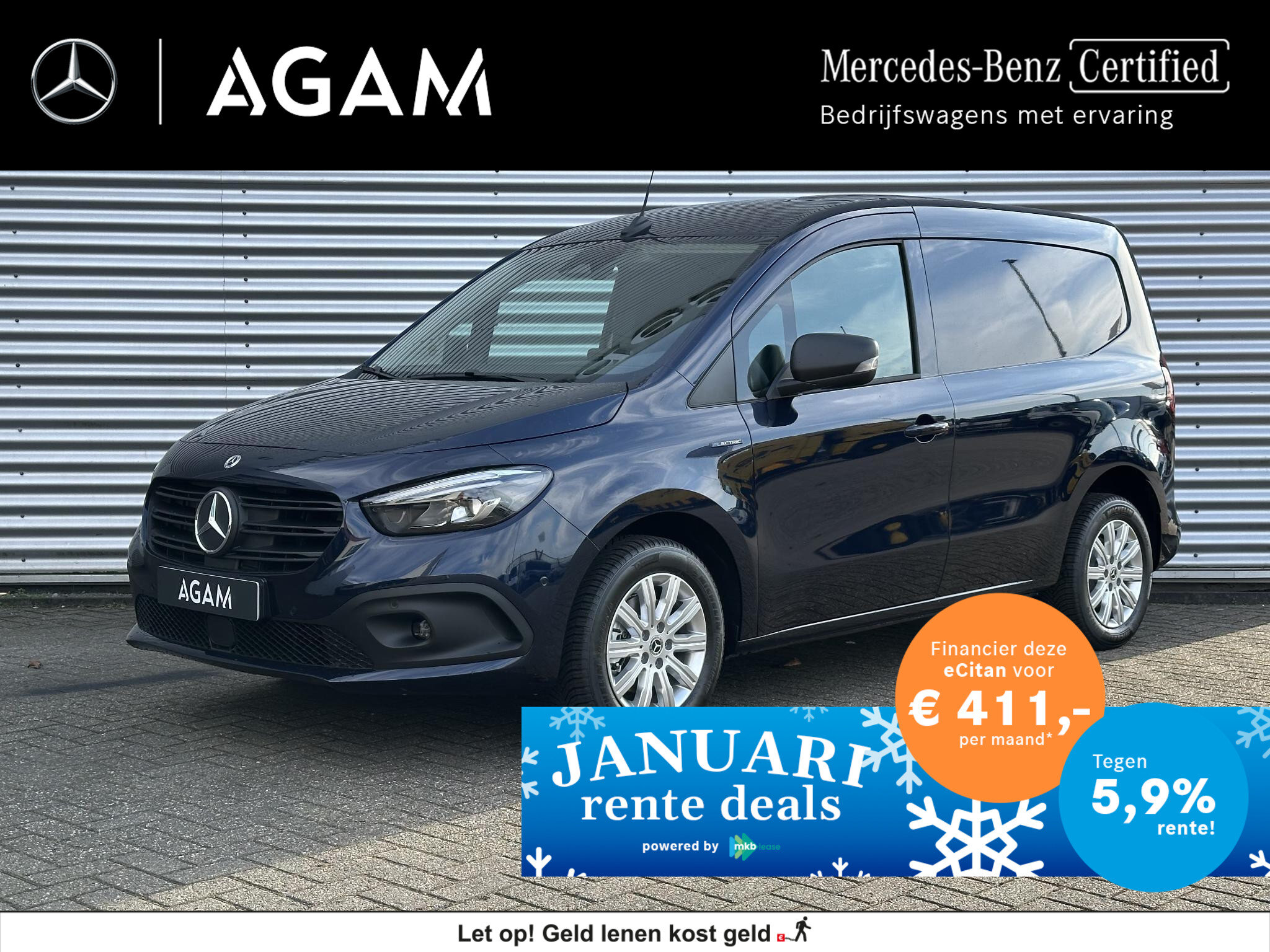 Mercedes-Benz eCitan 112 Select L1 51 kWh