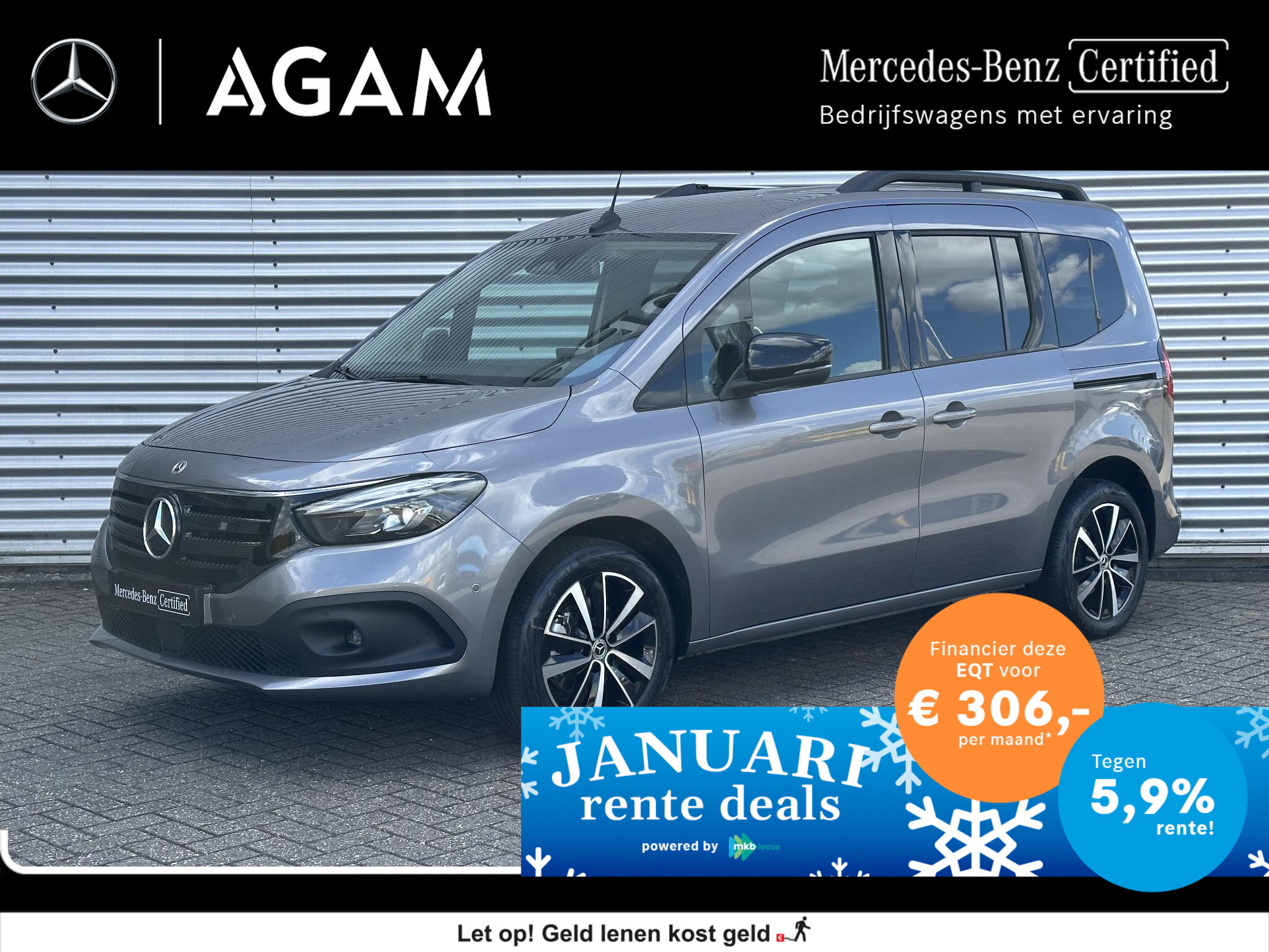 Mercedes-Benz EQT Tourer EQT Tourer L1 200 Advanced Plus 289km Wltp