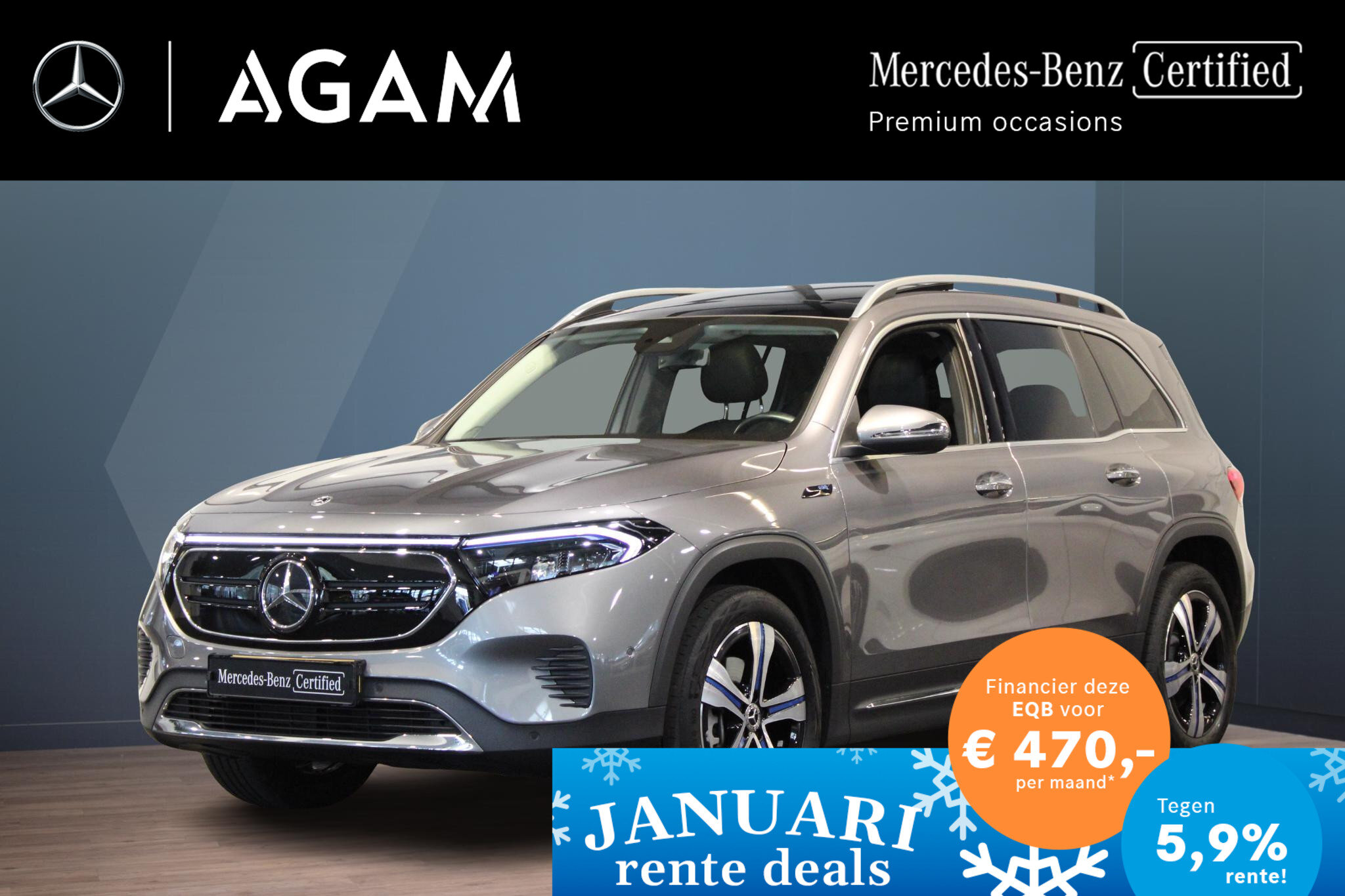 Mercedes-Benz EQB 300 4MATIC AMG Line 67 kWh