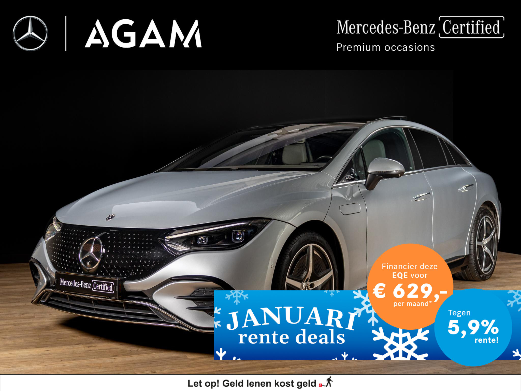 Mercedes-Benz EQE Limousine 350+ AMG Line 91 kWh