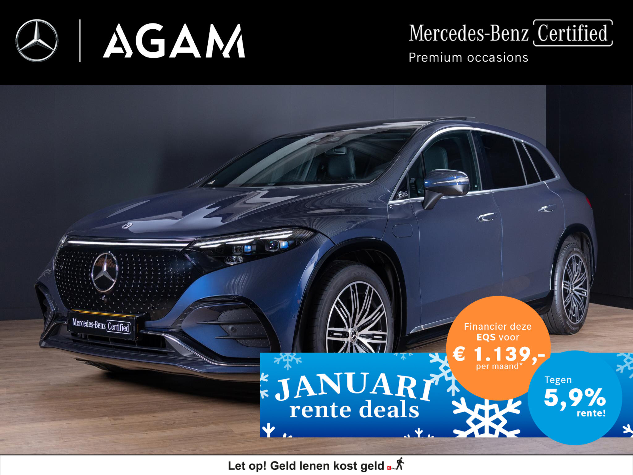 Mercedes-Benz EQS SUV 450+ AMG Line 7p 108 kWh