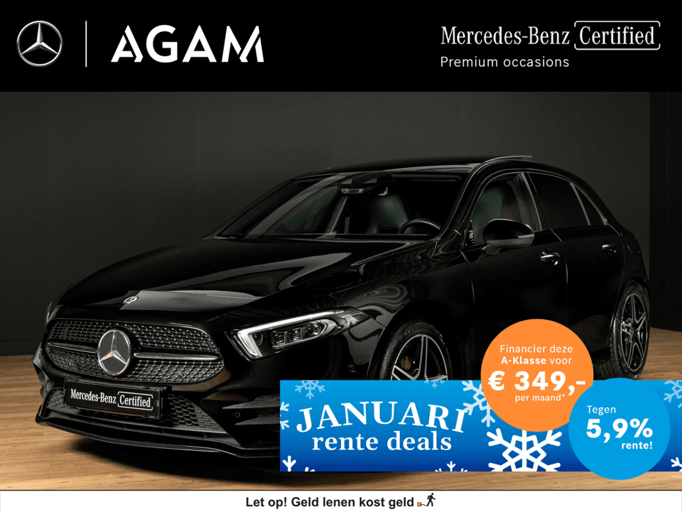 Mercedes-Benz A-Klasse Hatchback 180 Business Solution AMG - Afbeelding 1
