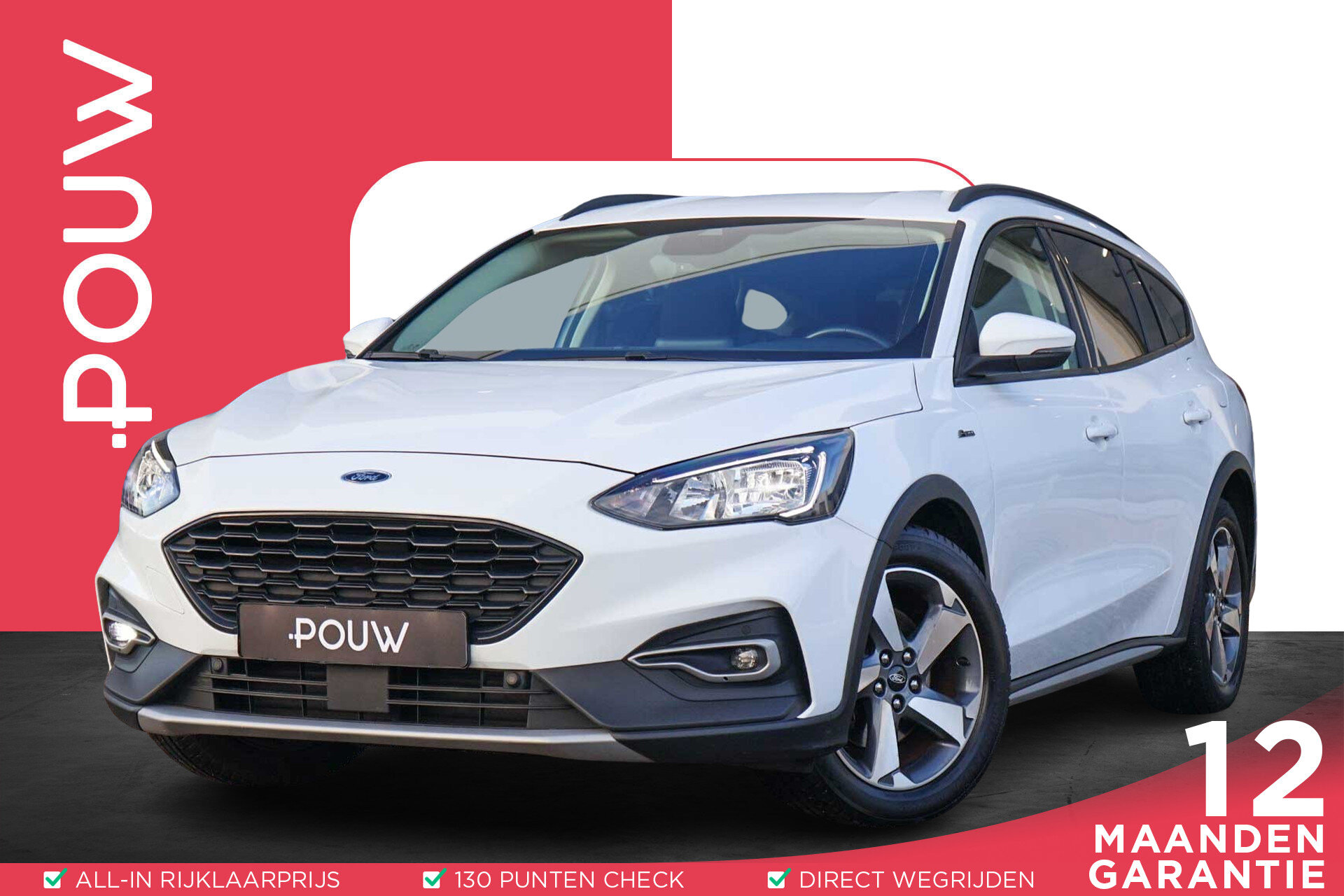 Ford Focus Wagon 1.0 EcoBoost Hybrid 125pk Active Business