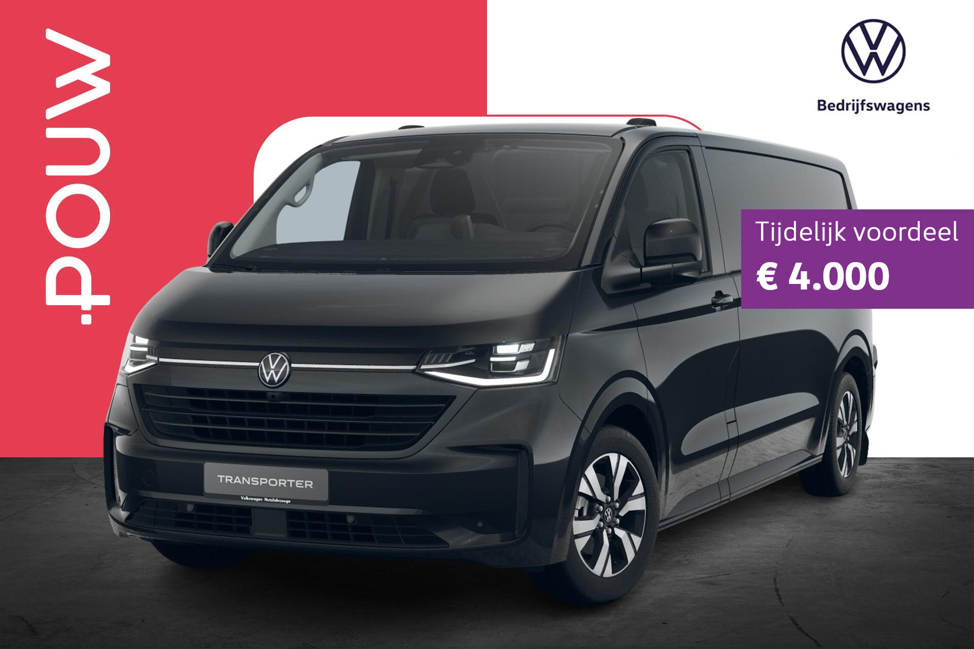Volkswagen Transporter 2.5 eHybrid 233pk AUT L2H1 30 Bulli - Afbeelding 1