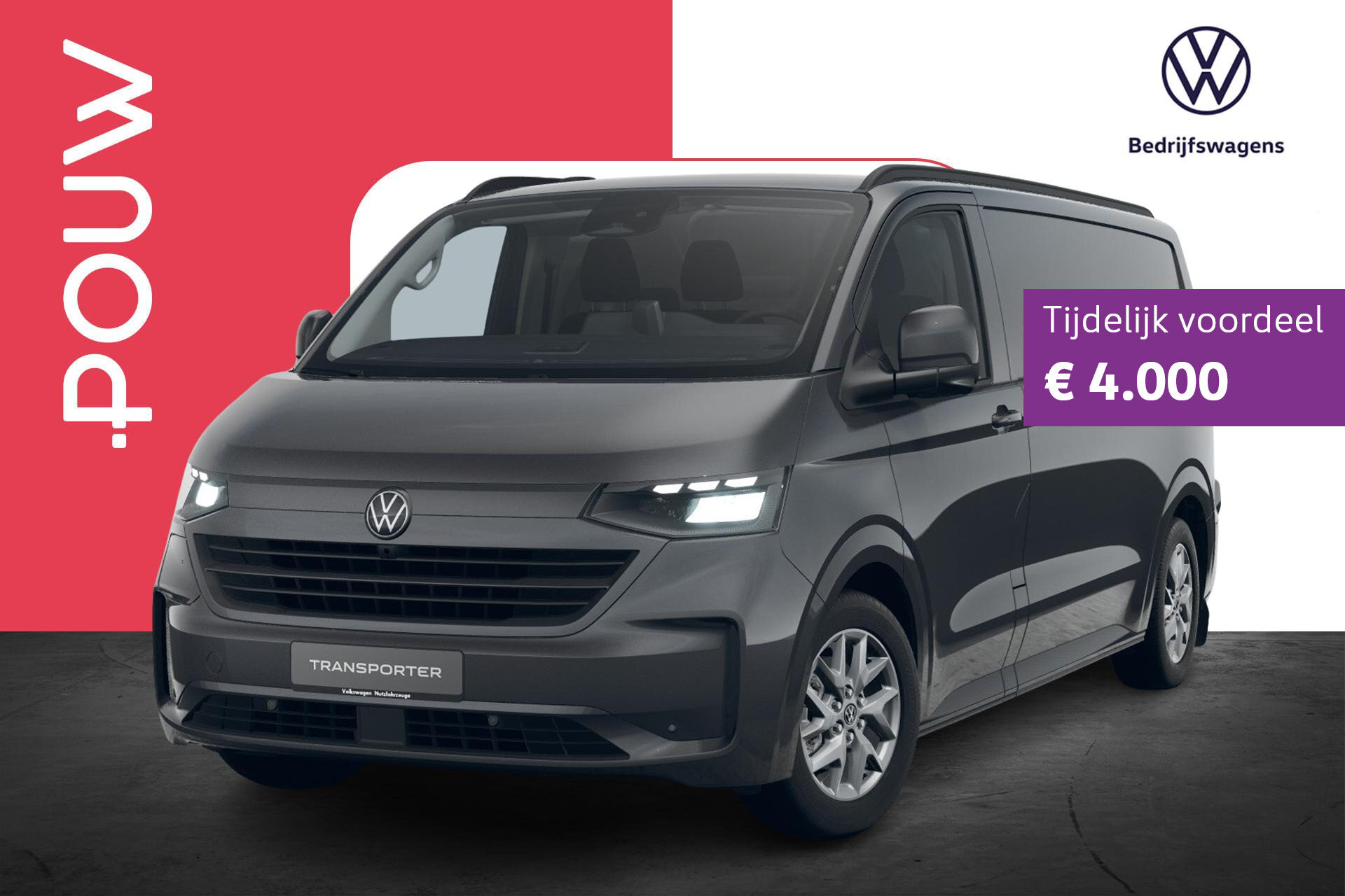 Volkswagen Transporter 2.5 eHybrid 233pk AUT L2H1 30 Style