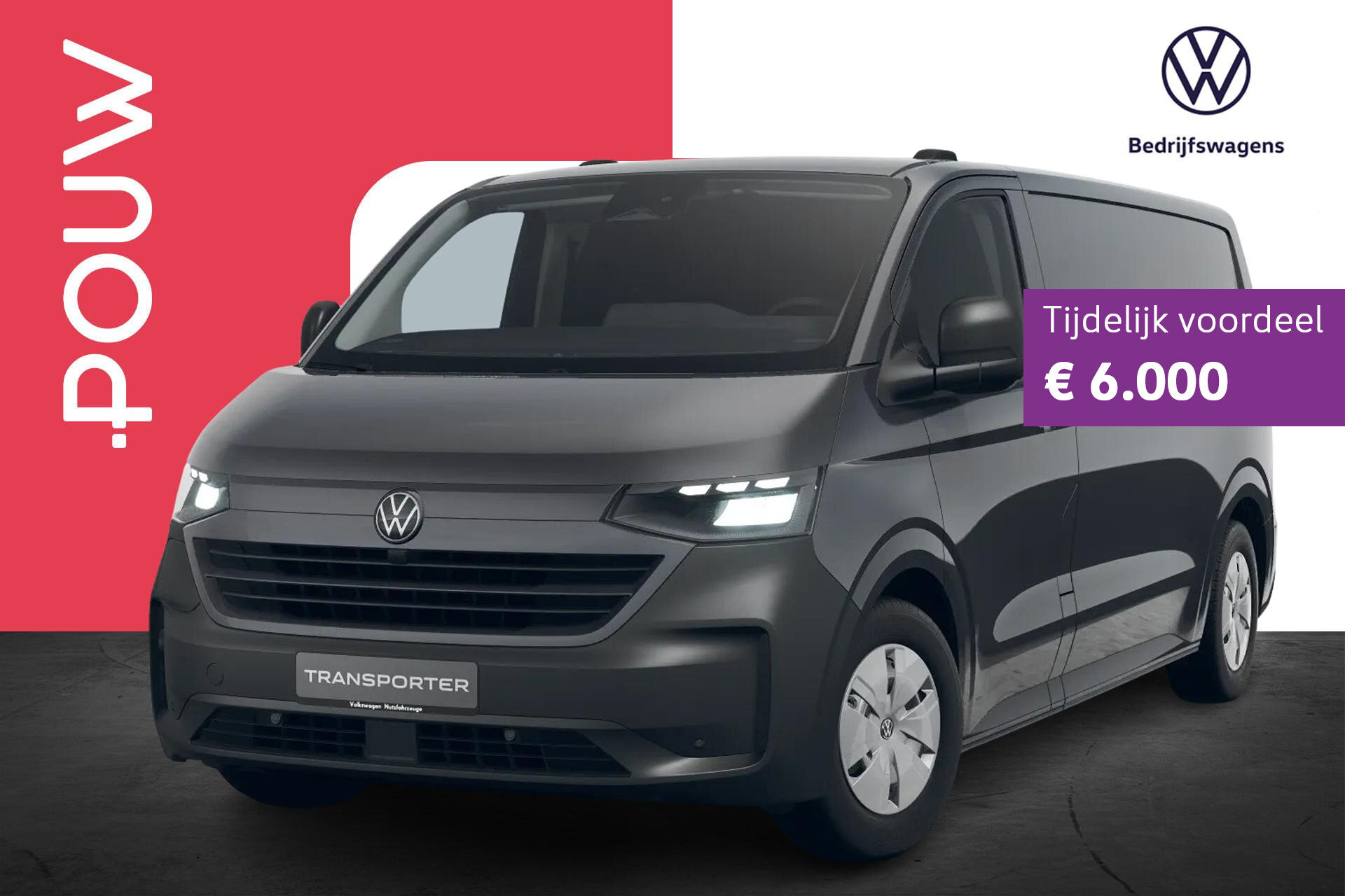 Volkswagen e-Transporter 34 L2H1 218pk Life 64 kWh - Afbeelding 1