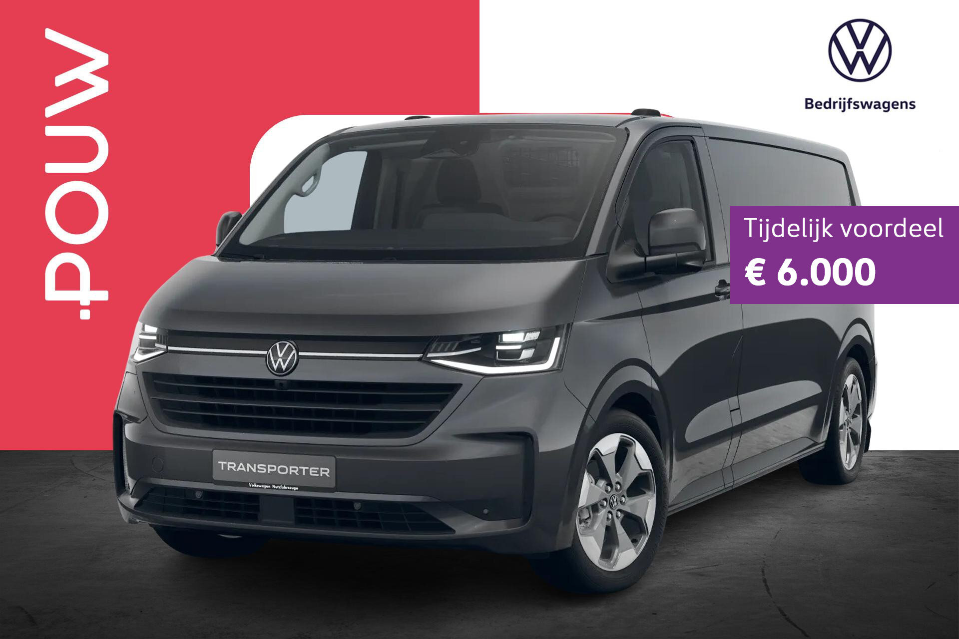 Volkswagen e-Transporter 34 L2H1 218pk Bulli 64 kWh