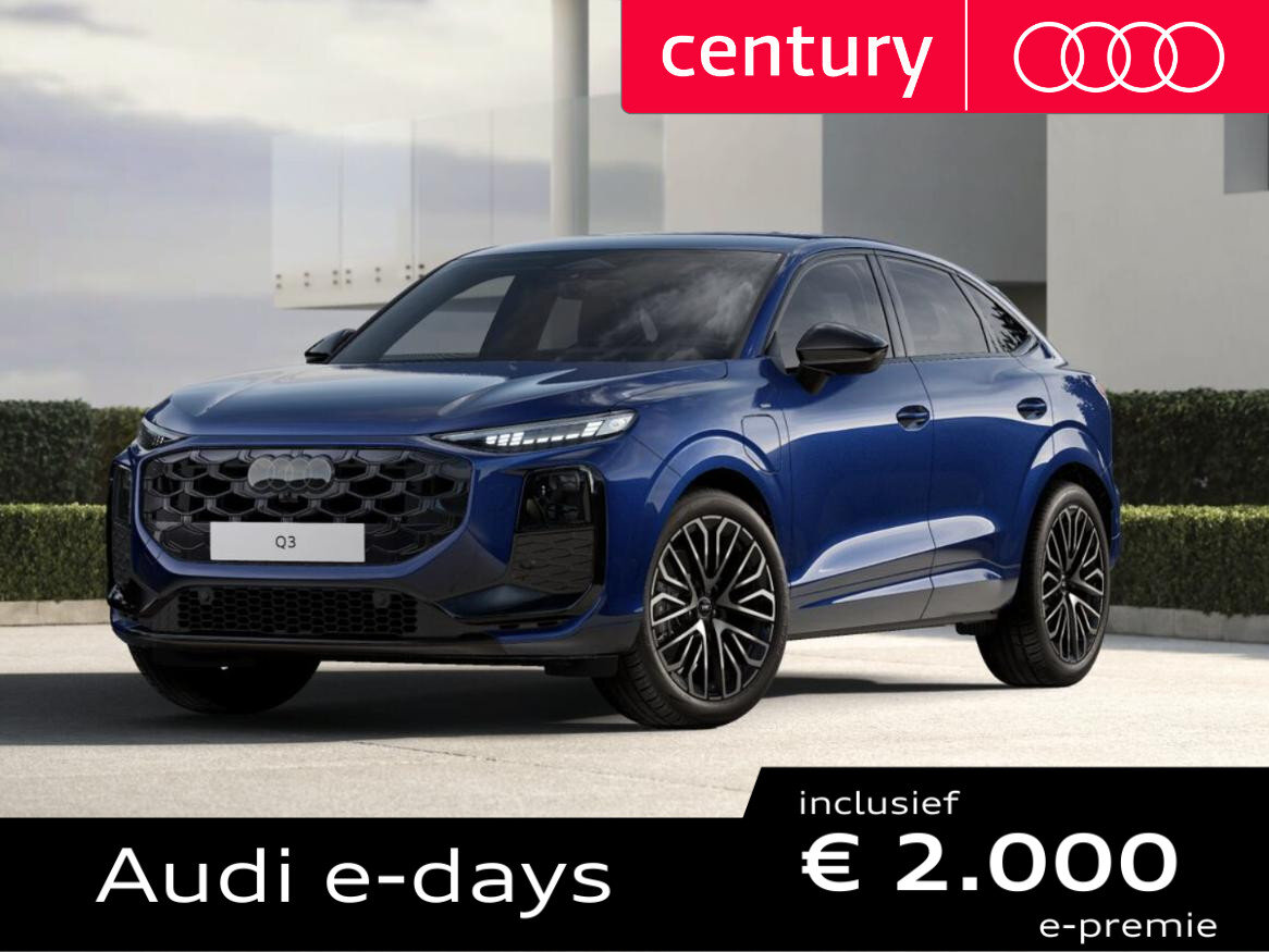 Audi Q3 Sportback S edition e-hybrid 200 kW / 272 PK Sportback 6 ver