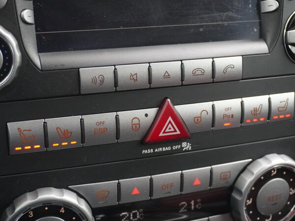 Verwarmde stoelen vooraan