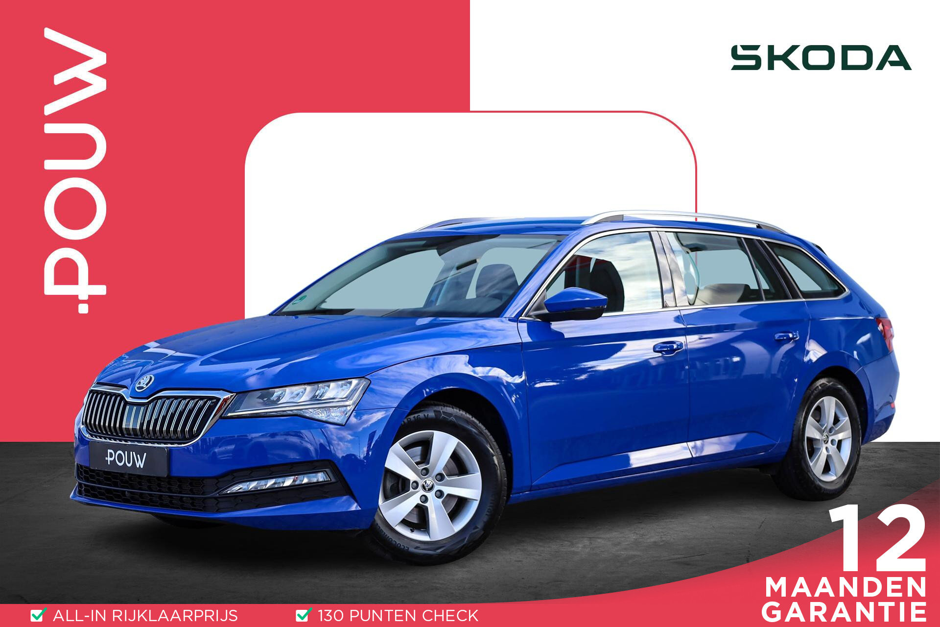 Skoda Superb Combi 1.5 TSI ACT 150pk DSG Business Edition - Afbeelding 1