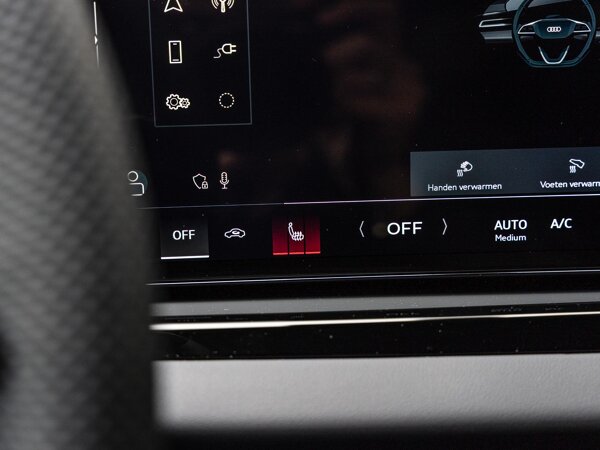 voorstoelen verwarmd