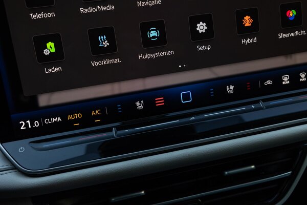 voorstoelen verwarmd