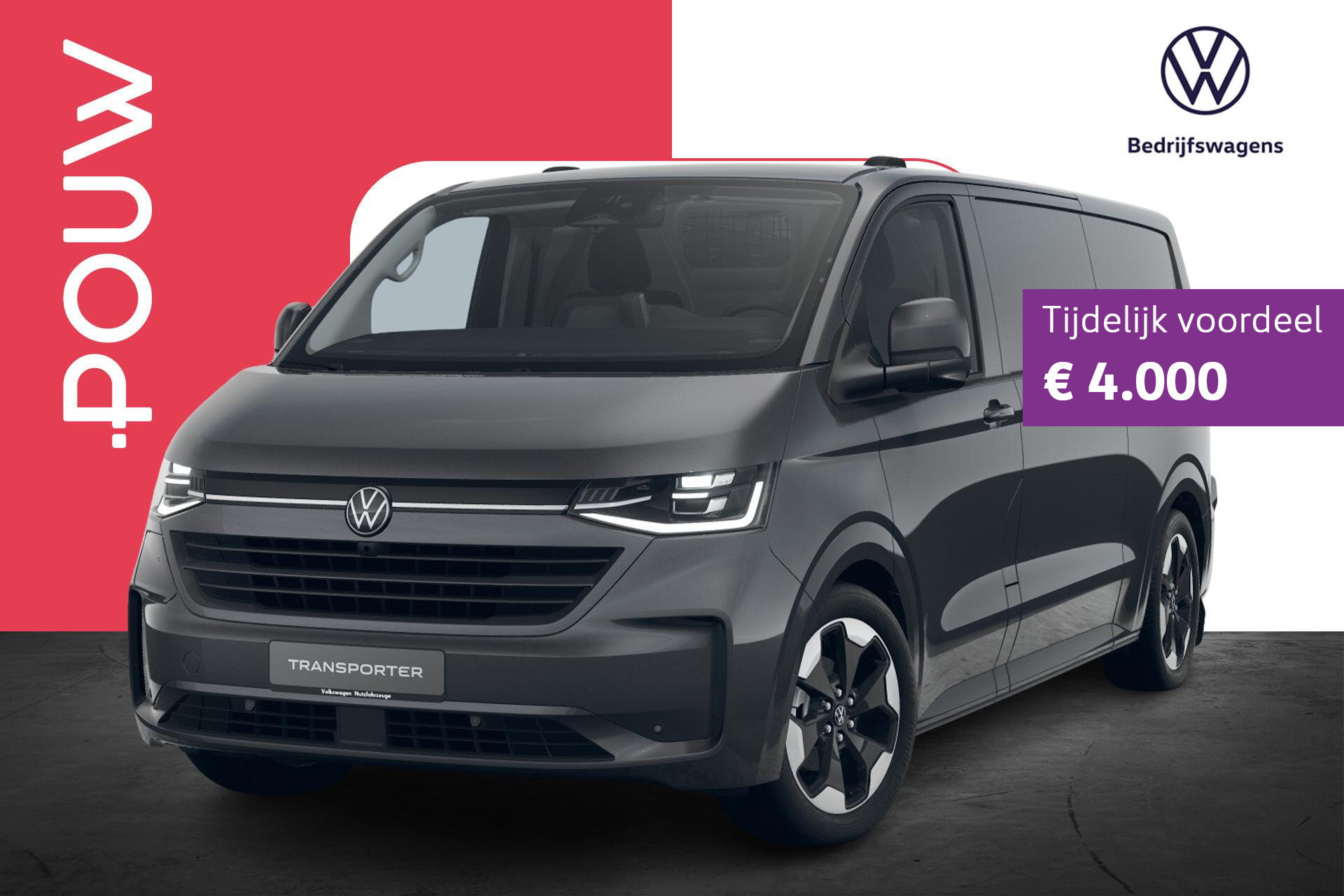 Volkswagen Transporter 2.5 eHybrid 233pk AUT L2H1 30 Bulli