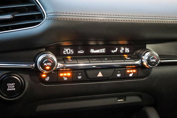 voorstoelen verwarmd