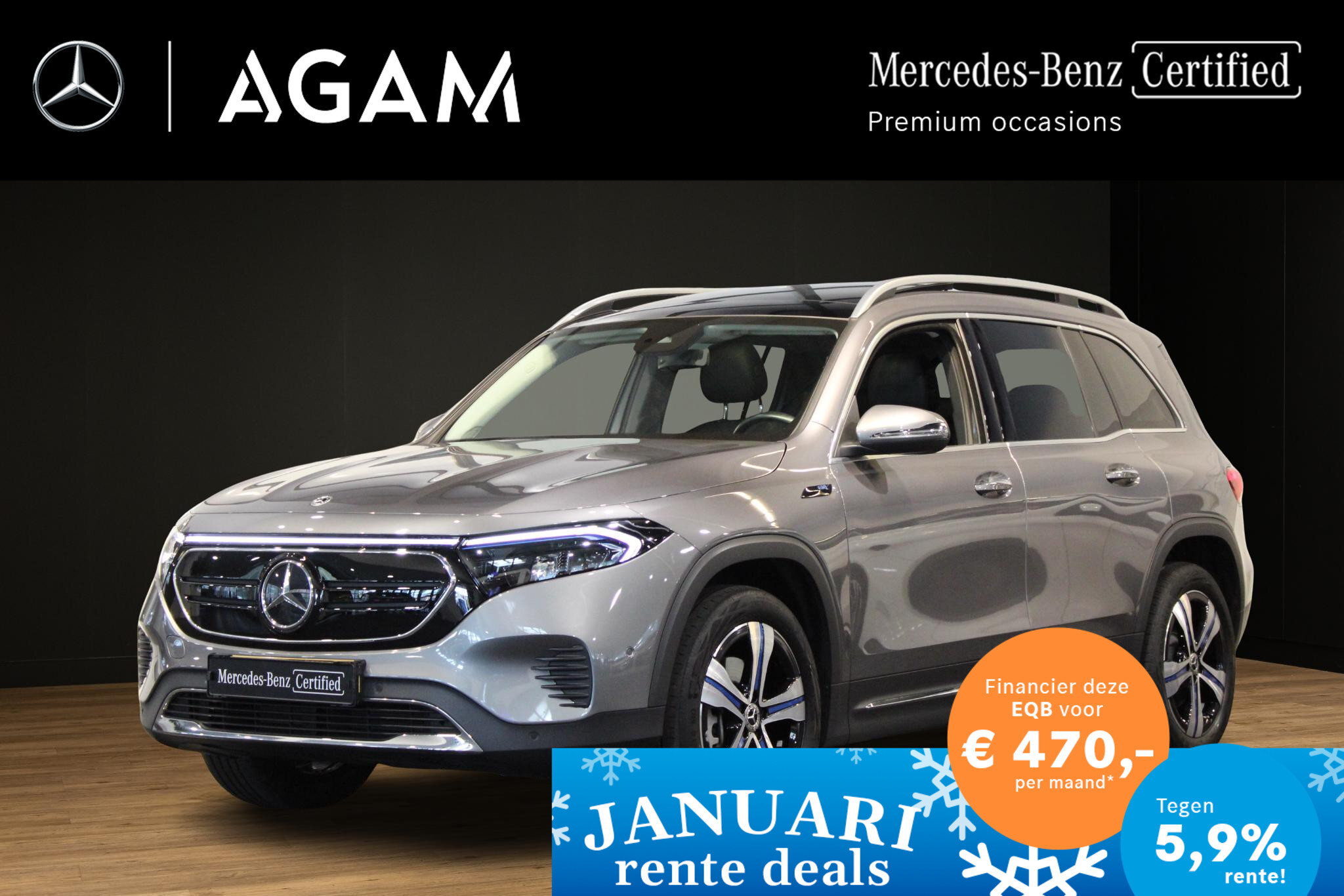 Mercedes-Benz EQB 300 4MATIC AMG Line 67 kWh