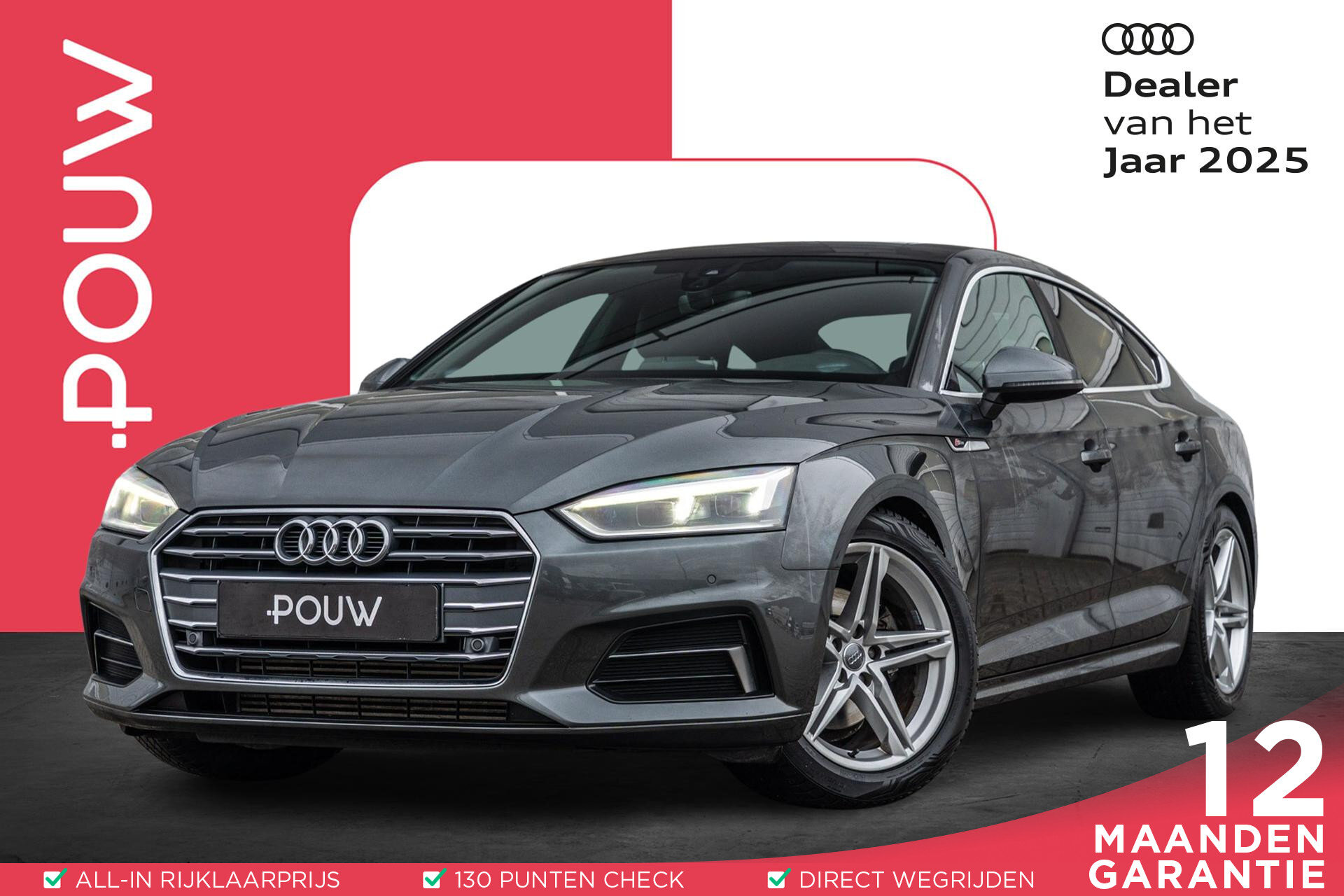 Audi A5 Sportback 40 TFSI 190pk S-tronic S-Line